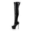 Pleaser - BLONDIE3000 Plateau Overknee Laarzen - Paaldans schoenen - Zwart Product image